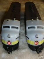 Lionel No.2296W Boxed Complete F-3 CP Pass Set LN-Mint